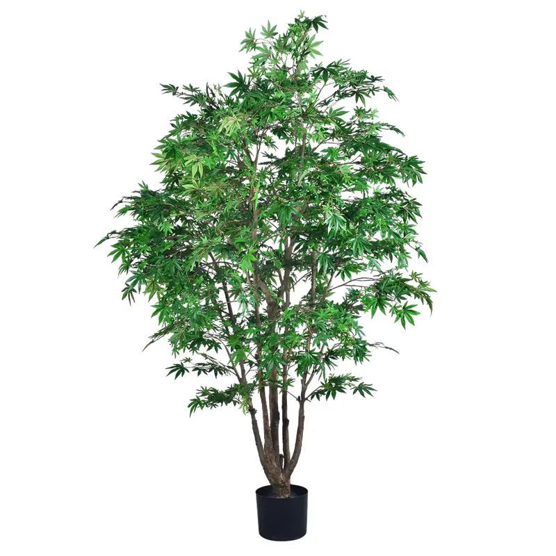 Dracaena Marginata - Trendiger Großhandel Grüner Ahorn-Baum Künstlich Mehrstammig