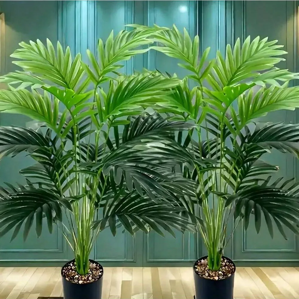 36 Blätter Areca Palm Simulati – Monstera Adansonii Bewertung und Preis