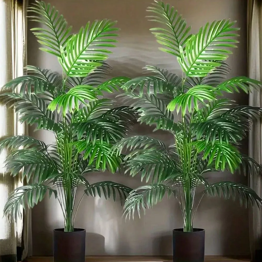 36 Blätter Areca Palm Simulati – Monstera Adansonii Bewertung und Preis