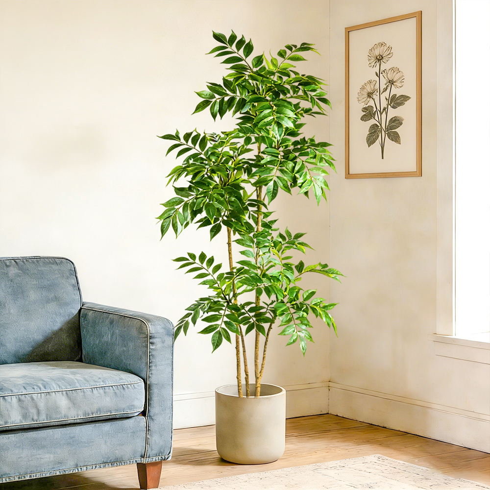 76-140 cm künstlicher Gummibau – Dracaena Marginata Bewertung und Preis
