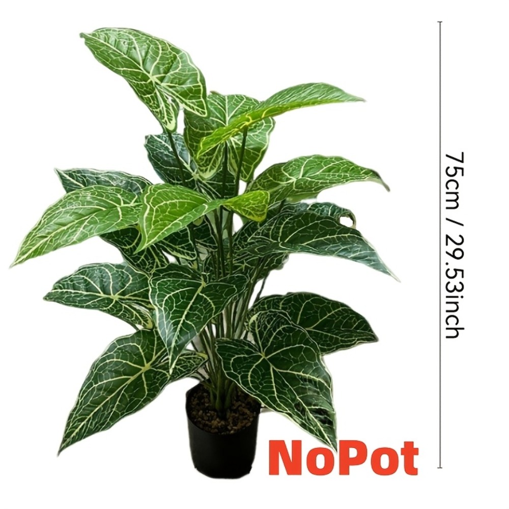 1 STÜCK 24 Blätter Künstliche  – Monstera Adansonii Bewertung und Preis